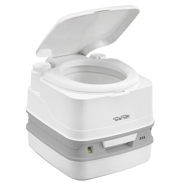 Thetford Porta Potti 335 Marine Toilet w/Hold Down Kit 92828 - main